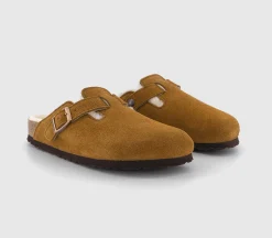 BIRKENSTOCK Boston Shearling Clogs-Men Sandals & Slides