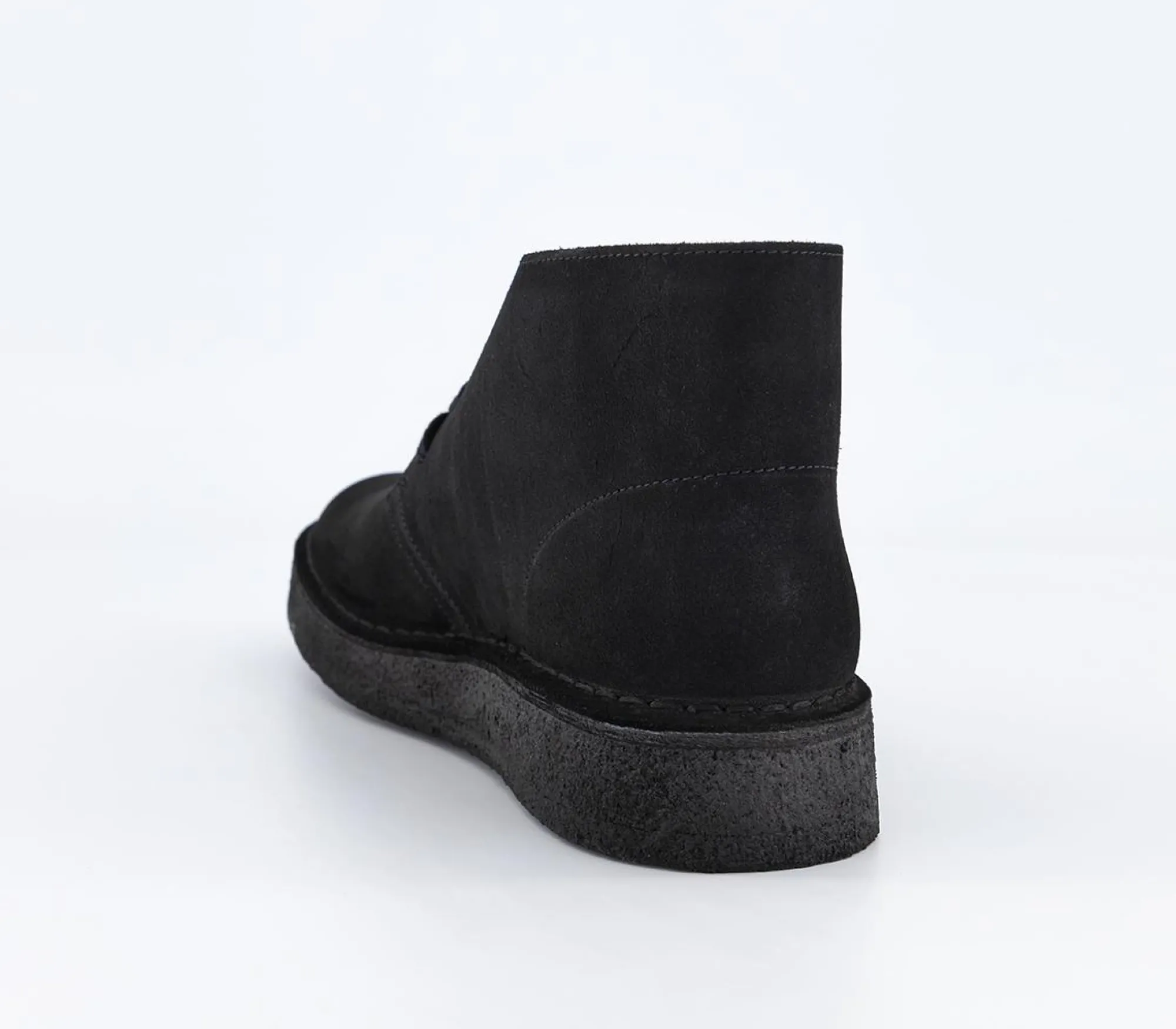 Clarks Originals Mens Desert Coal Boots-Men Casual Shoes & Boots
