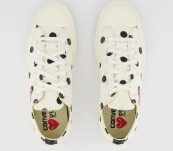 Comme Des Garcons Converse Chuck Taylor Low 70S X Play Cdg Trainers-Men Classic Trainers