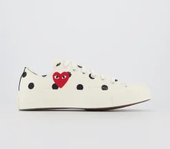 Comme Des Garcons Converse Chuck Taylor Low 70S X Play Cdg Trainers-Women Classic Trainers