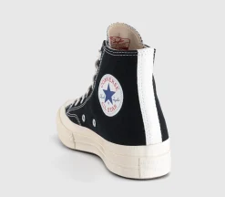 Comme Des Garcons Converse Chuck Taylor Hi 70S X Play Cdg Trainers-Women Classic Trainers