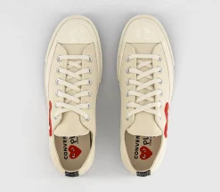 Comme Des Garcons Converse Chuck Taylor Low 70S X Play Cdg Trainers-Women Classic Trainers