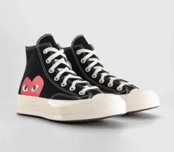 Comme Des Garcons Converse Chuck Taylor Hi 70S X Play Cdg Trainers-Men Classic Trainers