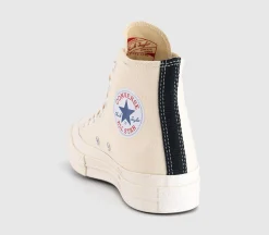 Comme Des Garcons Converse Chuck Taylor Hi 70S X Play Cdg Trainers-Women Classic Trainers