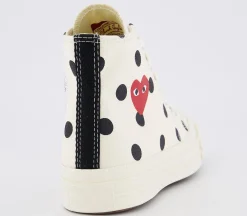 Comme Des Garcons Converse Chuck Taylor Hi 70S X Play Cdg Trainers-Women Classic Trainers