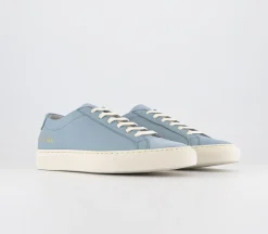 Common Projects Achilles Suede And Leather Trainers-Women Premium Trainers
