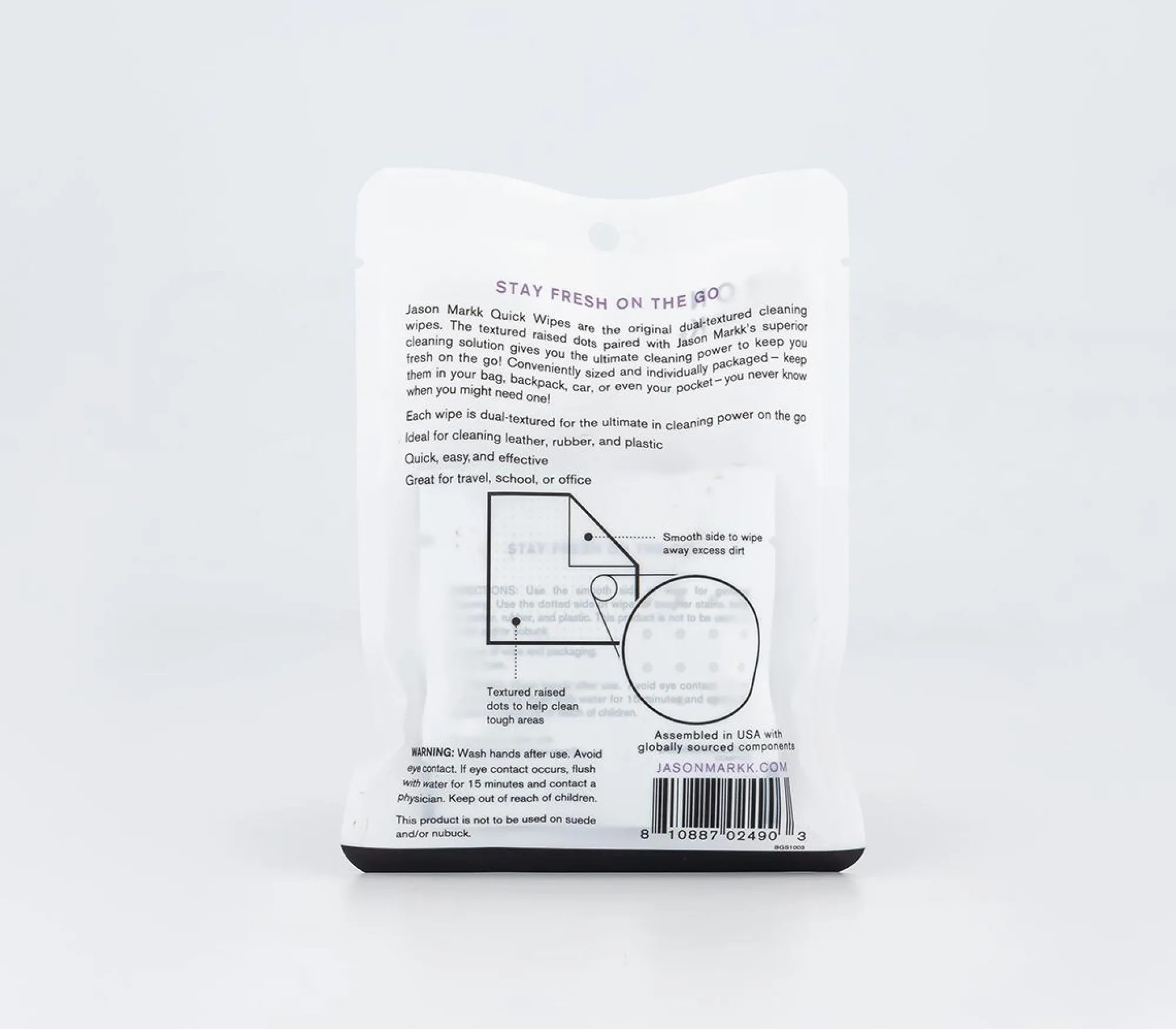 JASON MARKK Quick Wipes 3 Pack-Men Sneaker Care